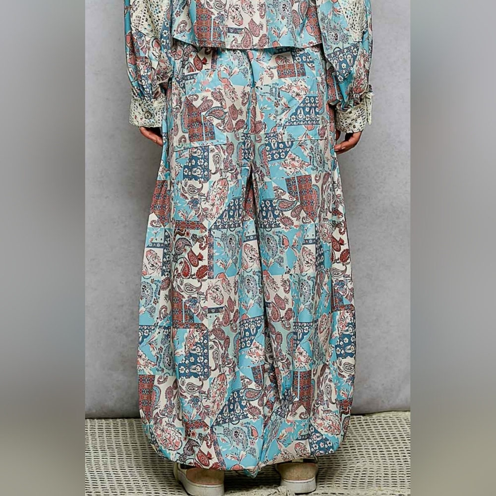 🐼#1100 POL Wander Free Patchwork Boho Set - Picture 9 of 11